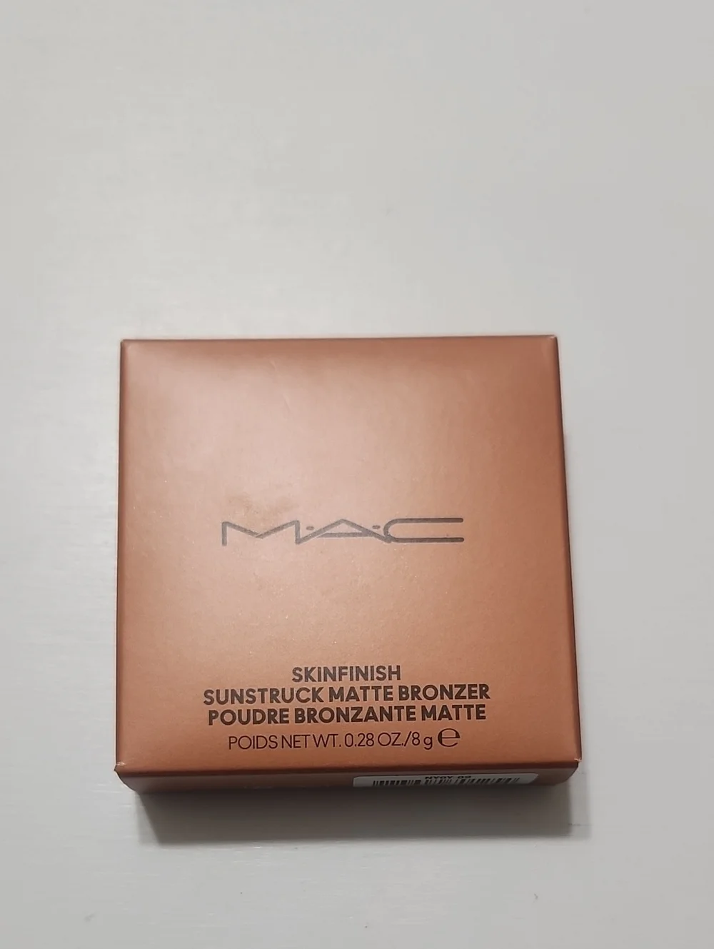 MAC Skinfinish Sunstruck Matte Bronzer Richer Golden Matte